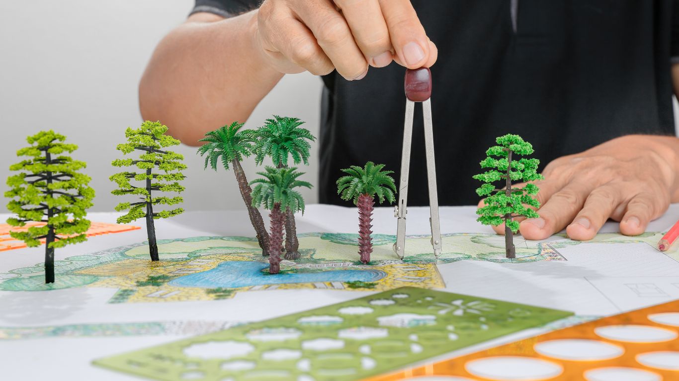 Landscape & outdoor designs-1 Space Planning and Layout Design